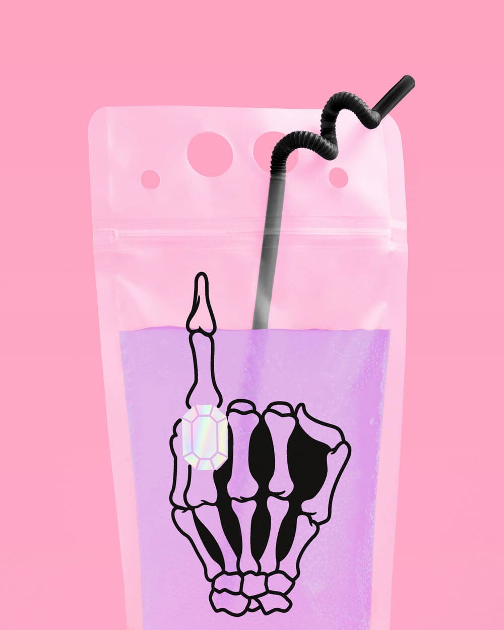 RIP Single Life Drink Pouches, Bachelorette Party