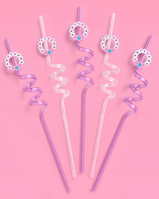 Party Era Straws - 12 reusable straws, Eras party