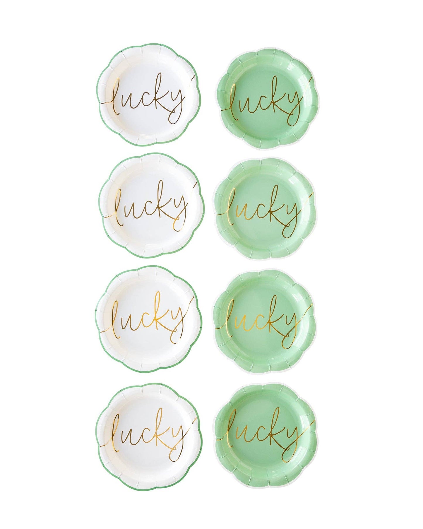 SPD1043 - Lucky Paper Plate Set