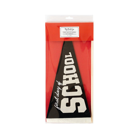 BTS913 -  Back To School First Day Felt Pennant