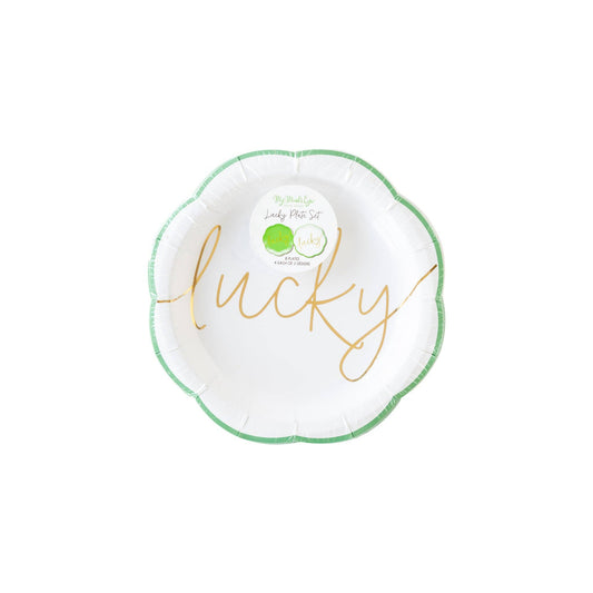 SPD1043 - Lucky Paper Plate Set