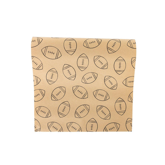 FTB920 -  Football Kraft Table Runner