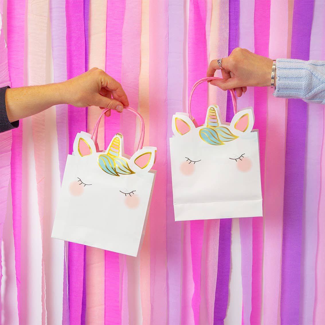Unicorn Party Bags | 8 Pack | Kids Birthday Party |