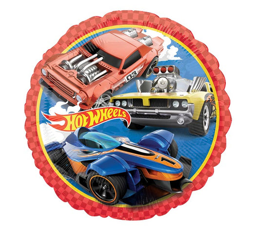 17"PKG HOT WHEELS LET'S RACE