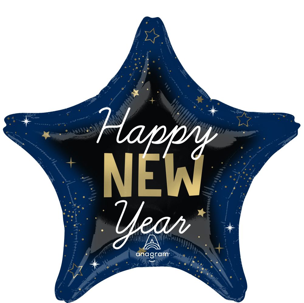 18" Celestial New Year Balloon