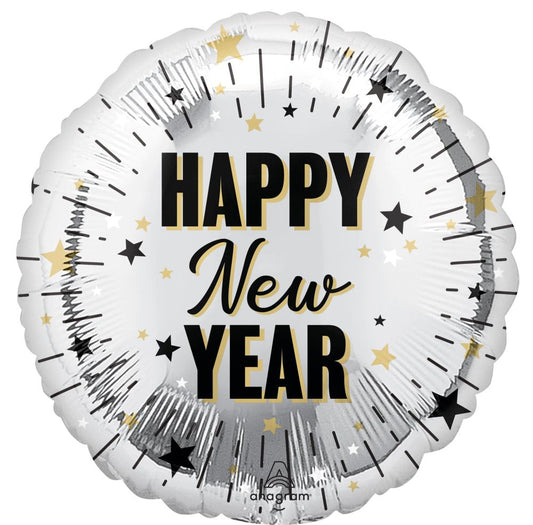 Standard Elegant New Year Celebration Balloon NO HELIUM