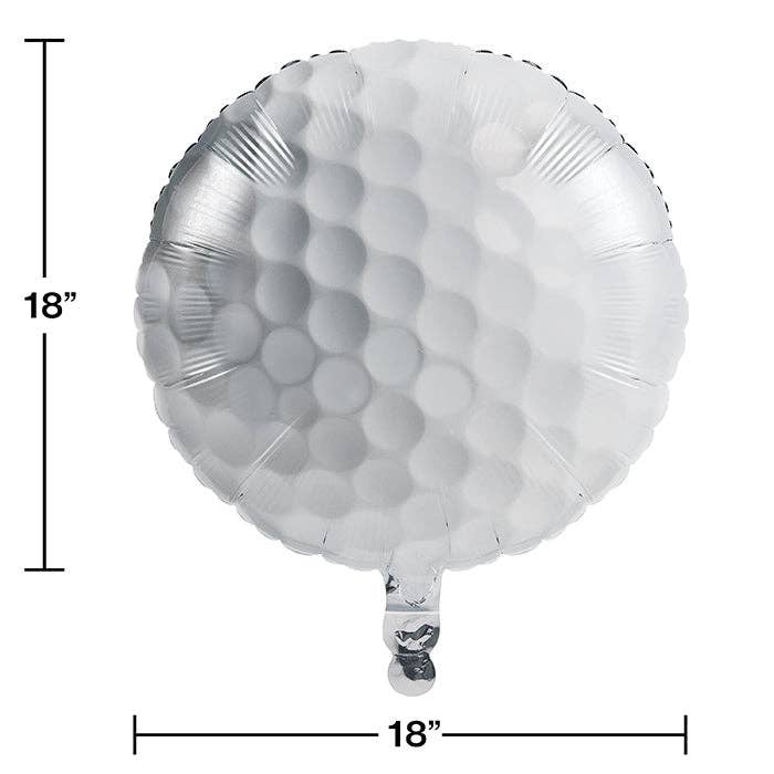 Golf Mylar Balloon NO HELIUM
