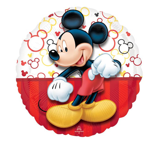17"PKG MICKEY MOUSE CHARACTER BALLOON