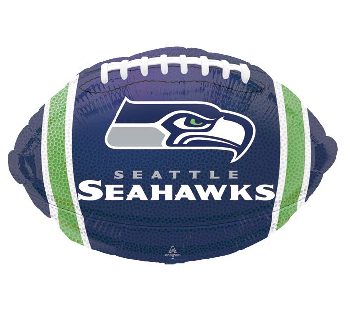 17"NFL SEATTLE SEAHAWKS FOOTBALL (w/Helium)