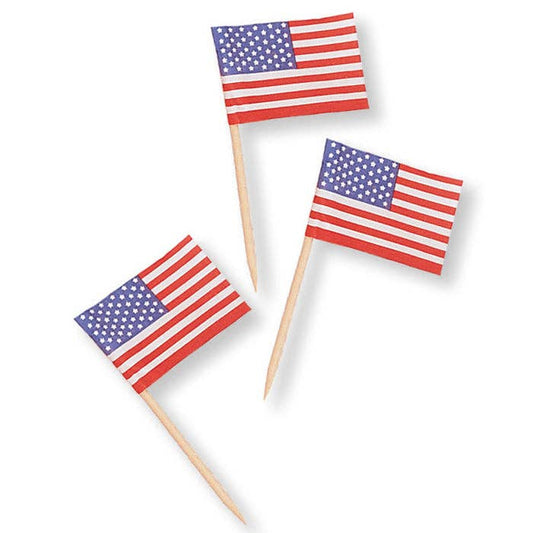 Flag Picks, 50/Pkg