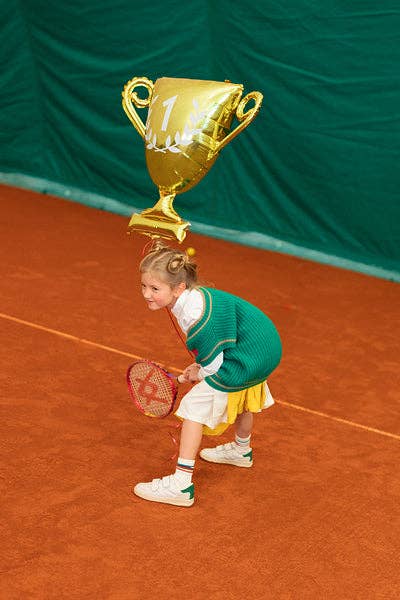 First Place Trophy Cup Foil Balloon 25 in. PartyDeco USA
