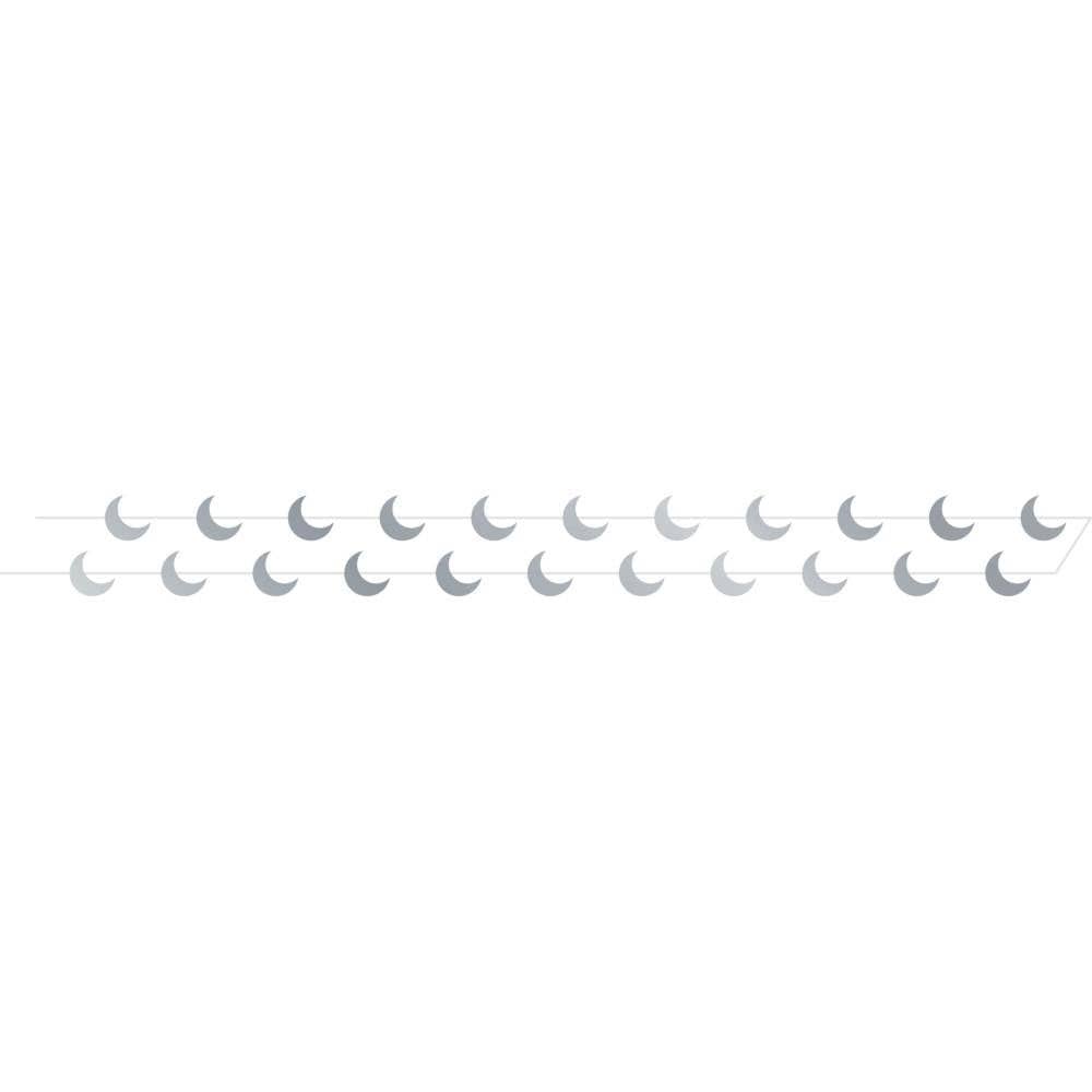 Starry Night Moon Garlands, 1/Pkg