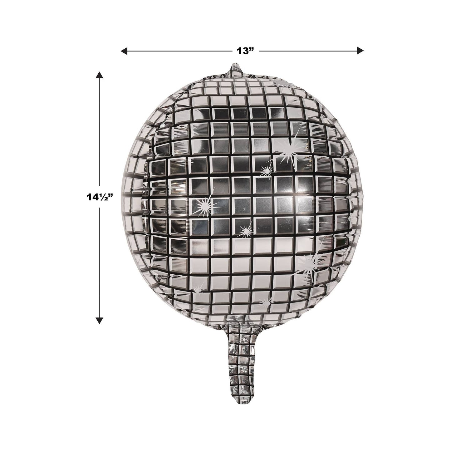 Disco Ball Balloon NO HELIUM