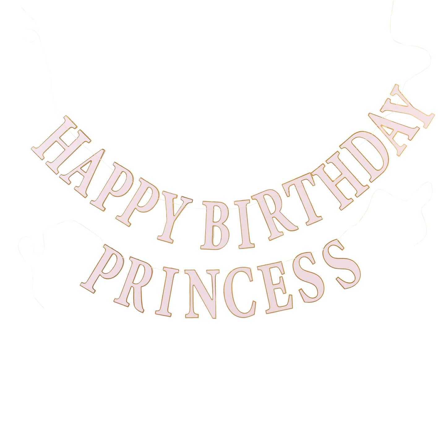 PRC802 - Princess Happy Birthday Banner