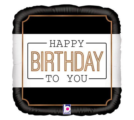 18" HAPPY BIRTHDAY TO YOU BALLOON