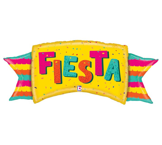 39"PKG FIESTA BANNER BALOON