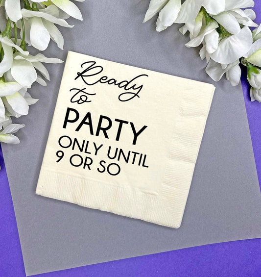Ready to Party Cocktail Napkins