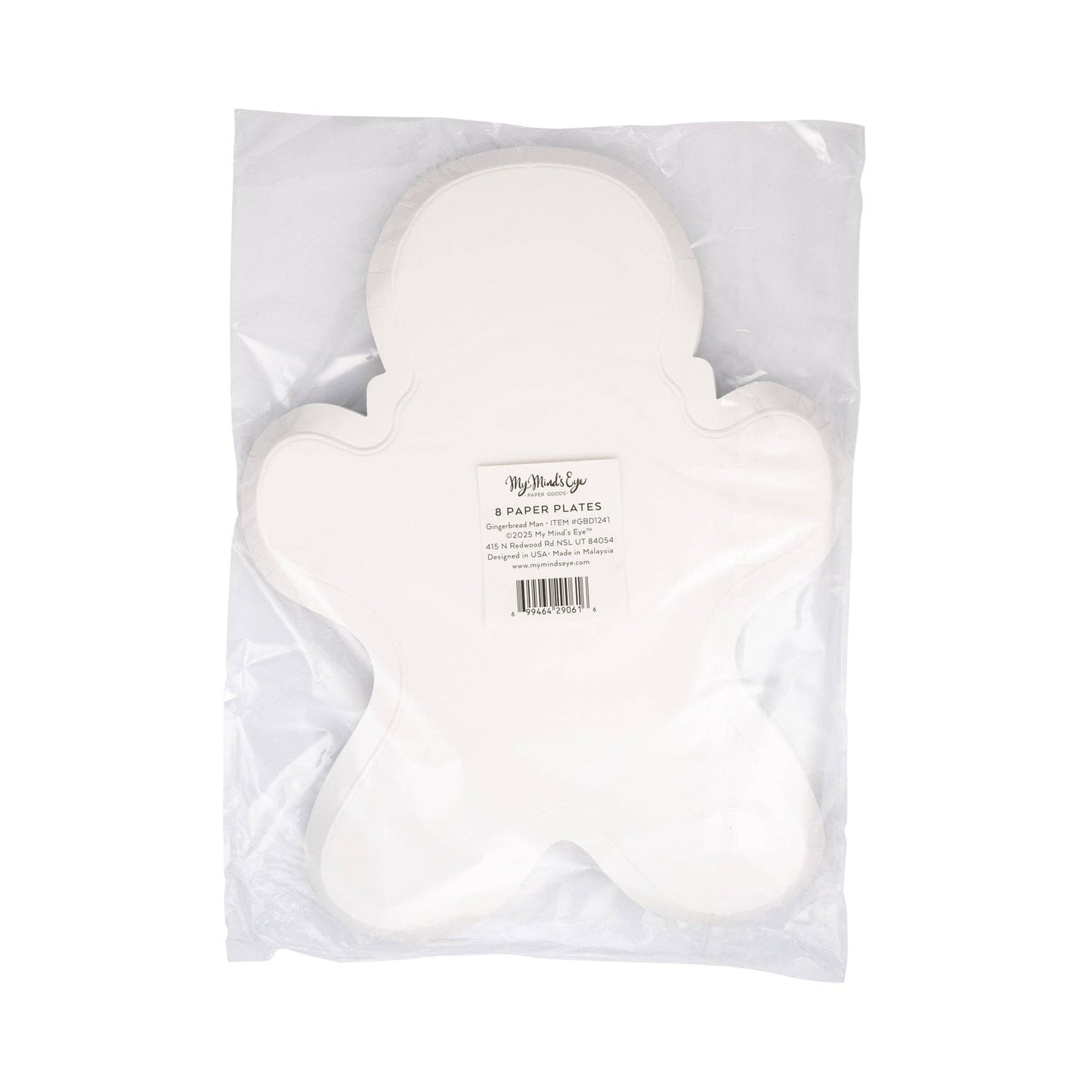 GBD1241 - Gingerbread Man Plate