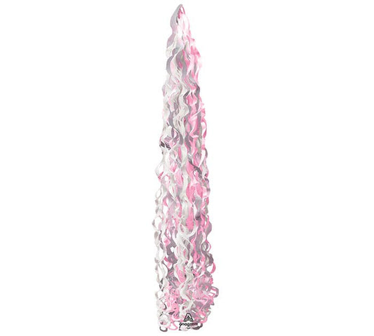 TWIRLZ BALLOON TAIL PINK MEDIUM