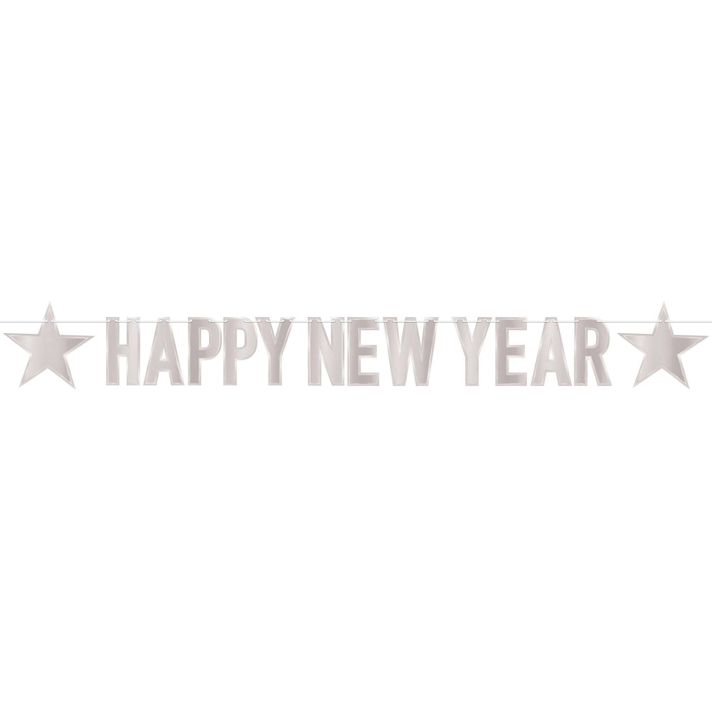 Foil Happy New Year Streamer -S