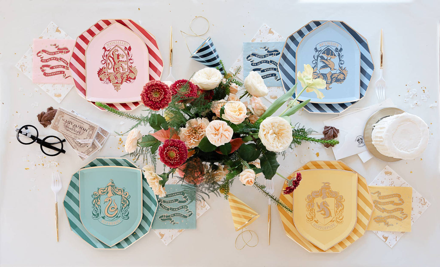 HARRY POTTER X BONJOUR FÊTE HOUSE PRIDE SMALL PARTY NAPKINS