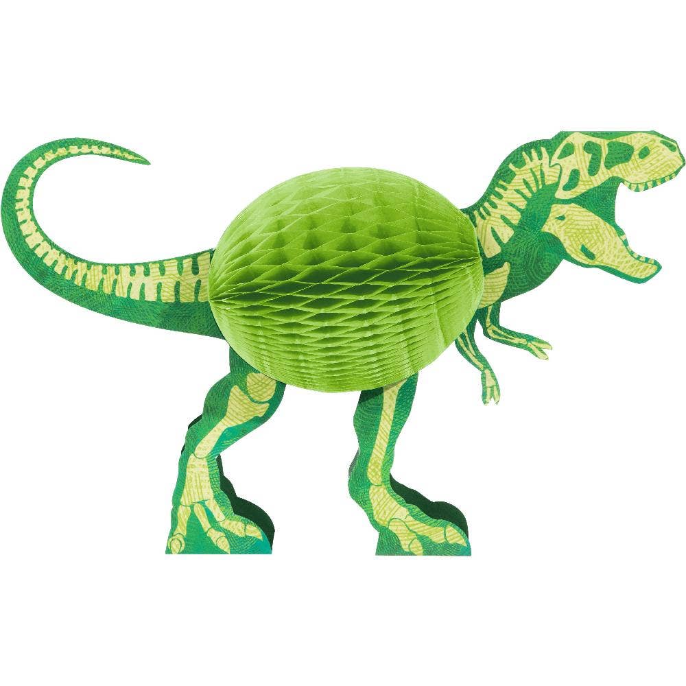 Dino Dig Centerpiece Honeycomb Shaped, 2/Pkg