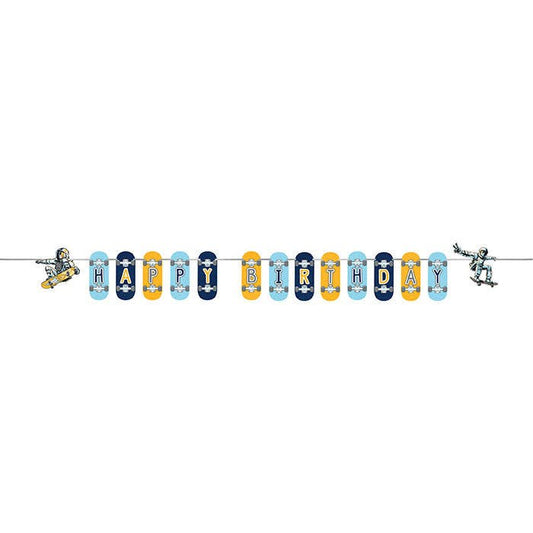 Space Skater Banners, 1/Pkg