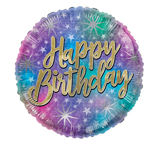 17" Happy Birthday Sparkle