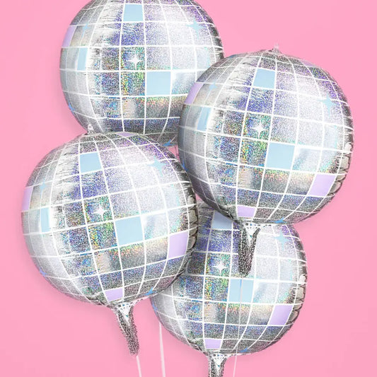 Iridescent Shimmer Disco Balloons, Bachelorette, Birthday