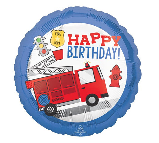 17"PKG BIRTHDAY FIRST RESPONDER