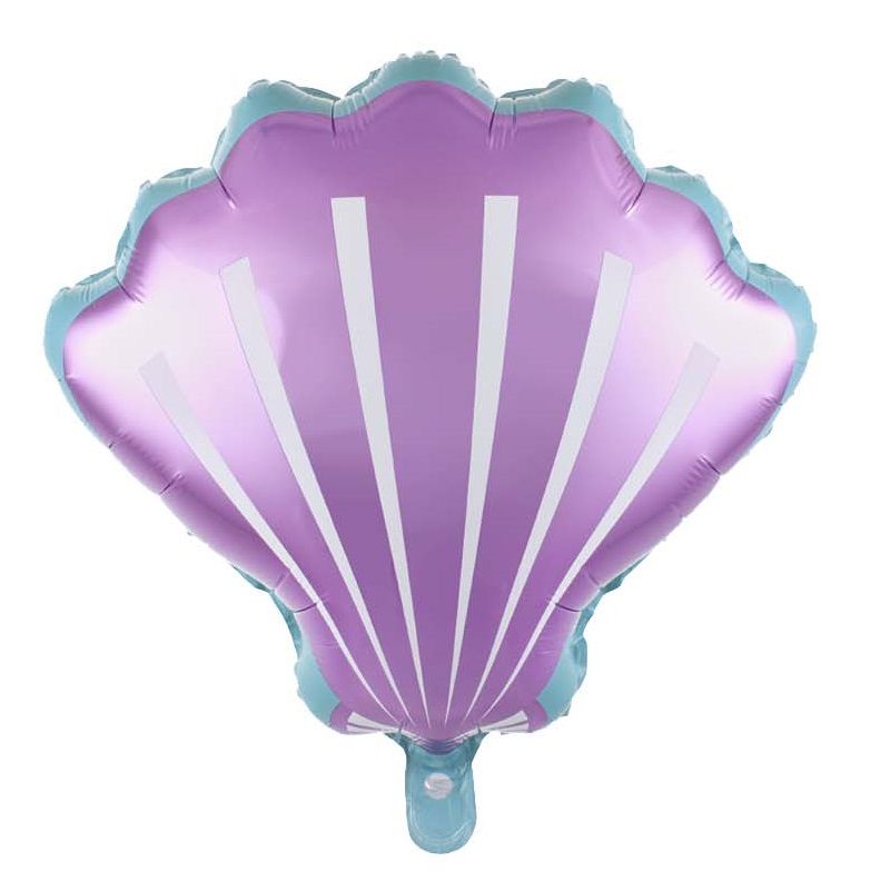 18" Seashell Lilac Balloon - No Helium