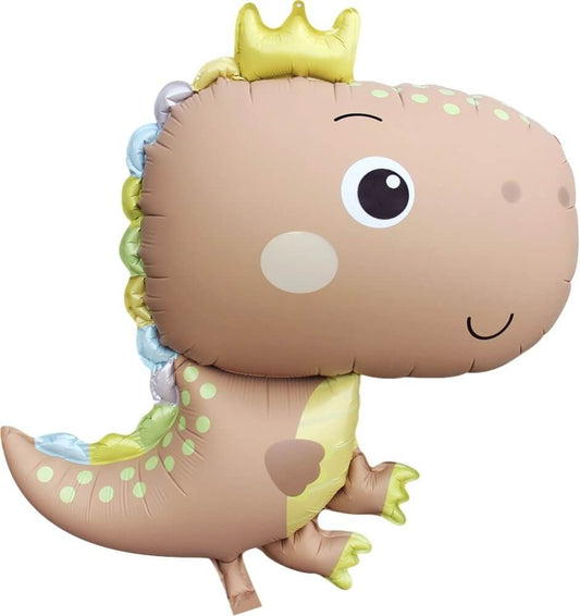 31" Matte Latte Dinosaur Balloon