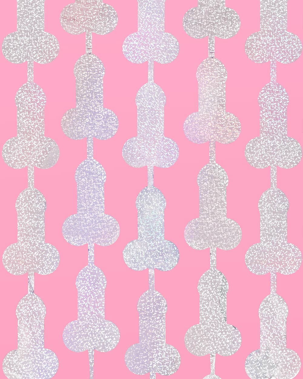 Bachelorette Party Penis Foil Curtain,Bridal Shower Supplies