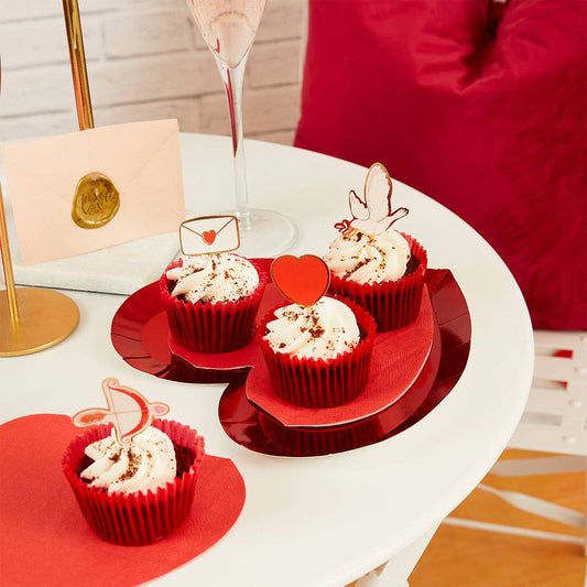 Valentine Food Picks 12 Pack