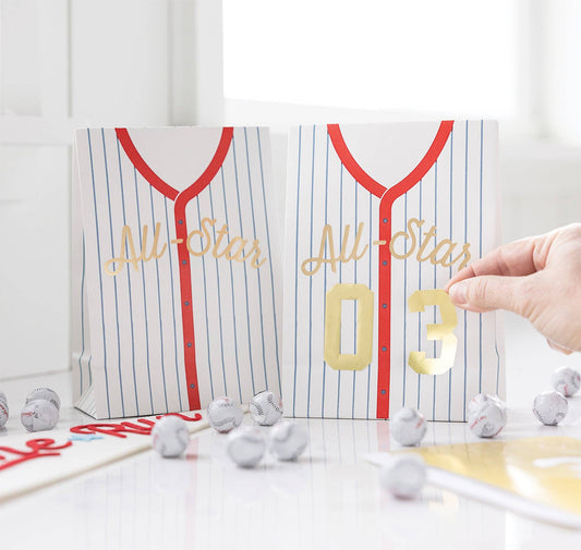 BAS1008 - Baseball Treat Bags