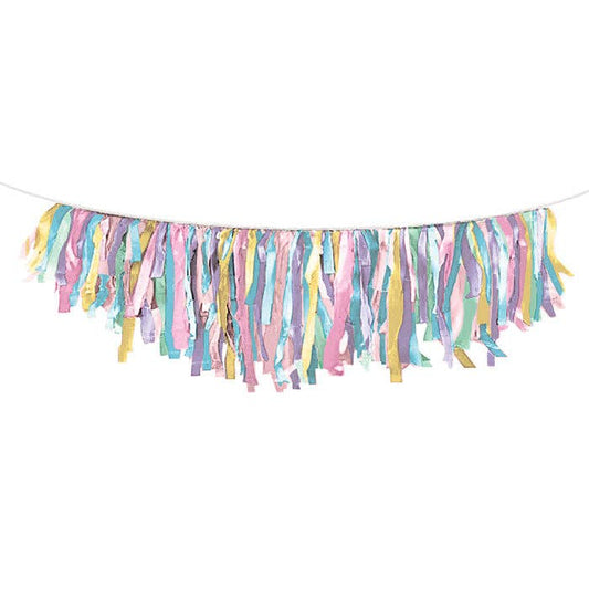 Pastel Fringe Garlands, 1/Pkg