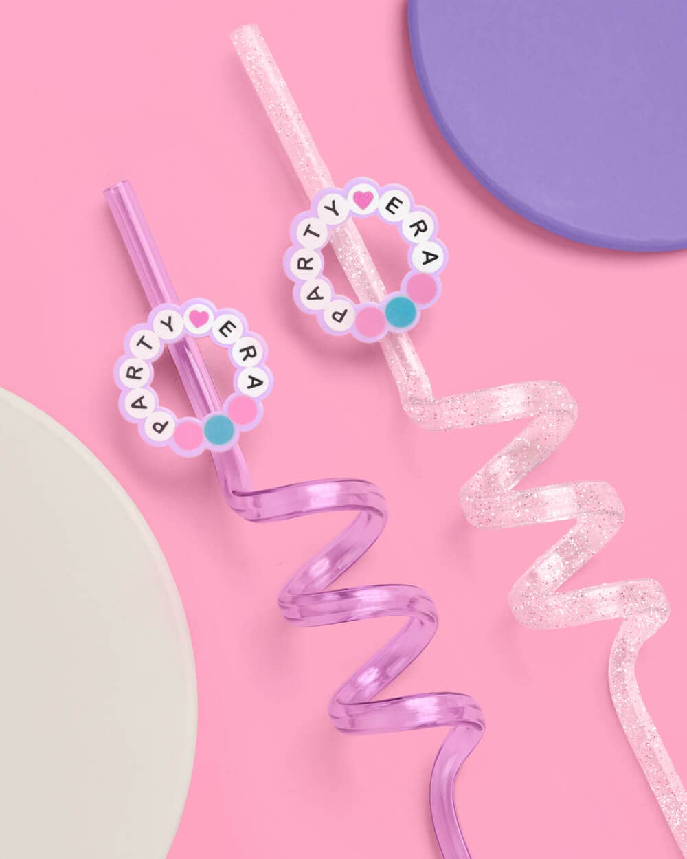 Party Era Straws - 12 reusable straws, Eras party