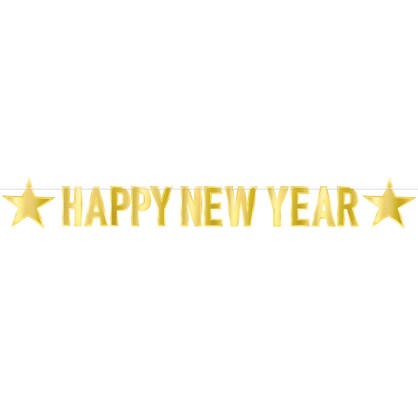 Foil Happy New Year Streamer -GD