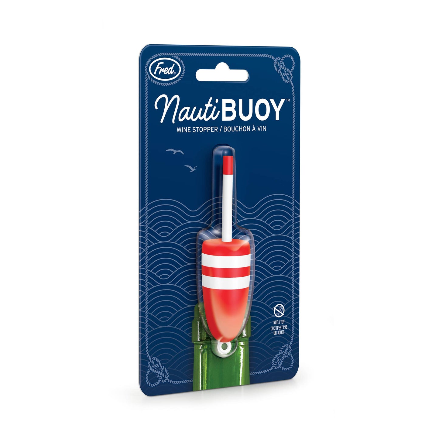 NAUTI BUOY - Lobster Buoy Bottle Stopper