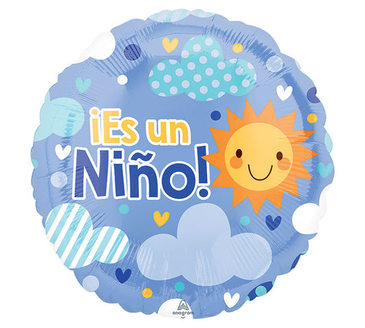 18"PKG SPA ES UN NINO CLOUDY SKY