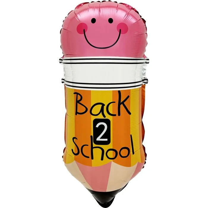 27" BACK 2 SCHOOL PENCIL SUPERSHAPE
