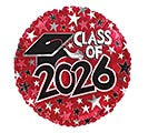 17" CLASS OF 2026 RED