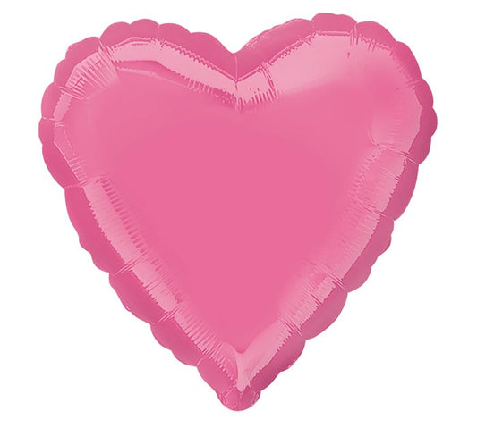 17" ROSE HEART SHAPE