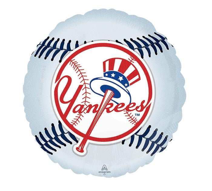 17" FOIL MLB NEW YORK YANKEES BALLOON