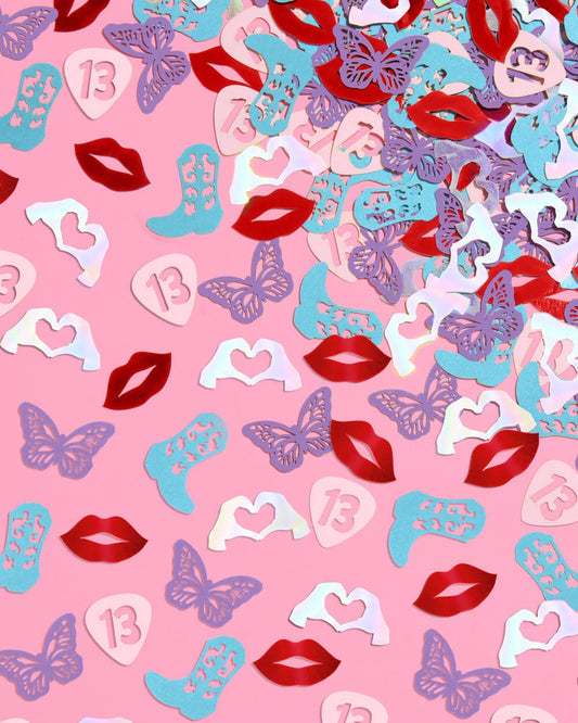 Eras Confetti - 200 pc foil confetti, Birthday Party