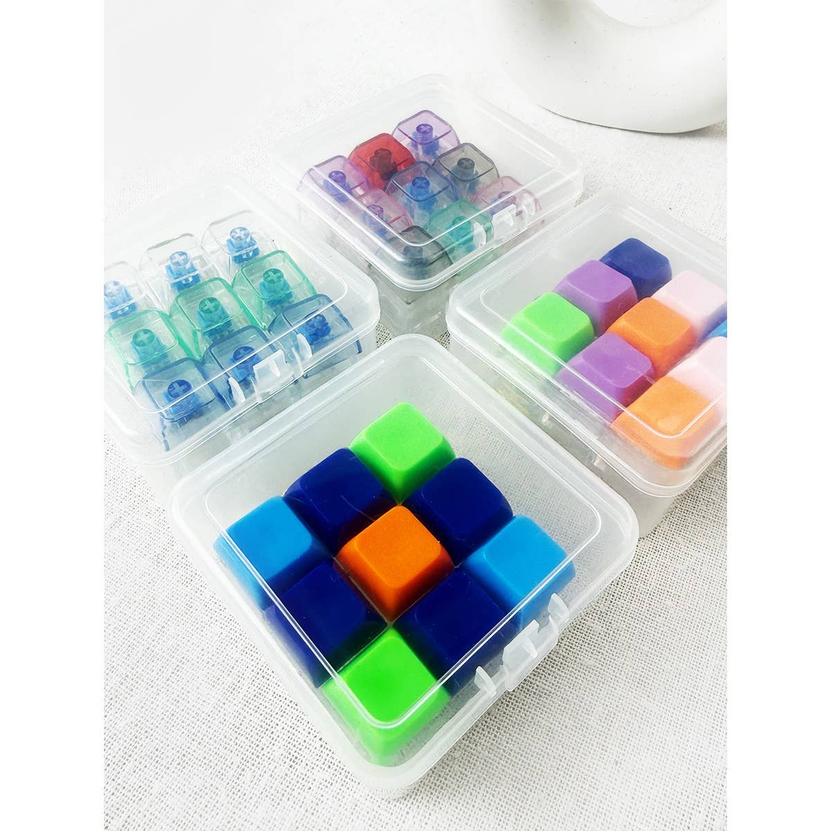 Satisfying Click Sound Keyboard Keychain Fidget Toy