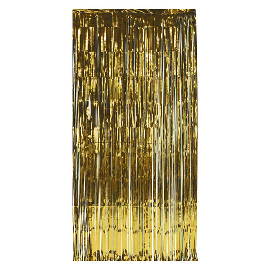 1-Ply Gleam 'N Gold Curtain, 8' x 3'