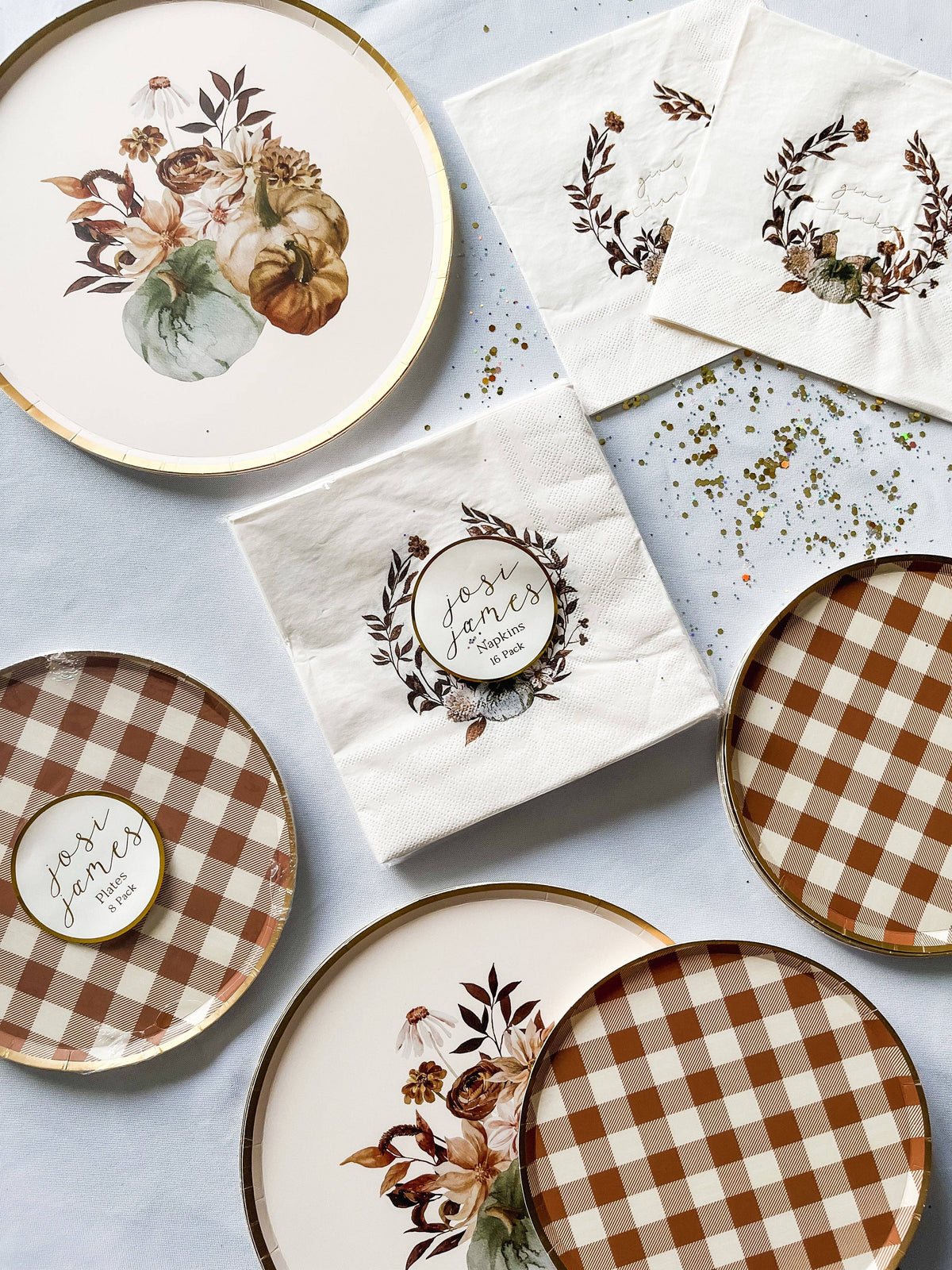 Fall Pumpkin Napkin