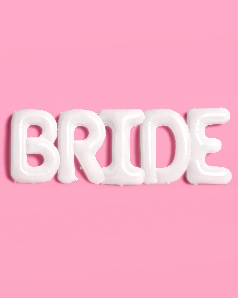 White Jumbo BRIDE Balloons 40 Inch (without helium)