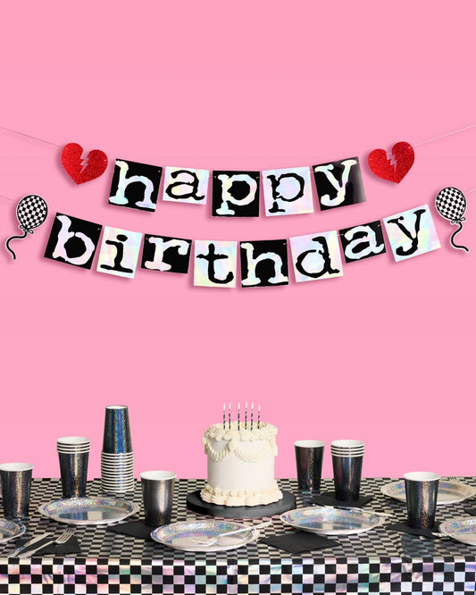 Emo Birthday Banner